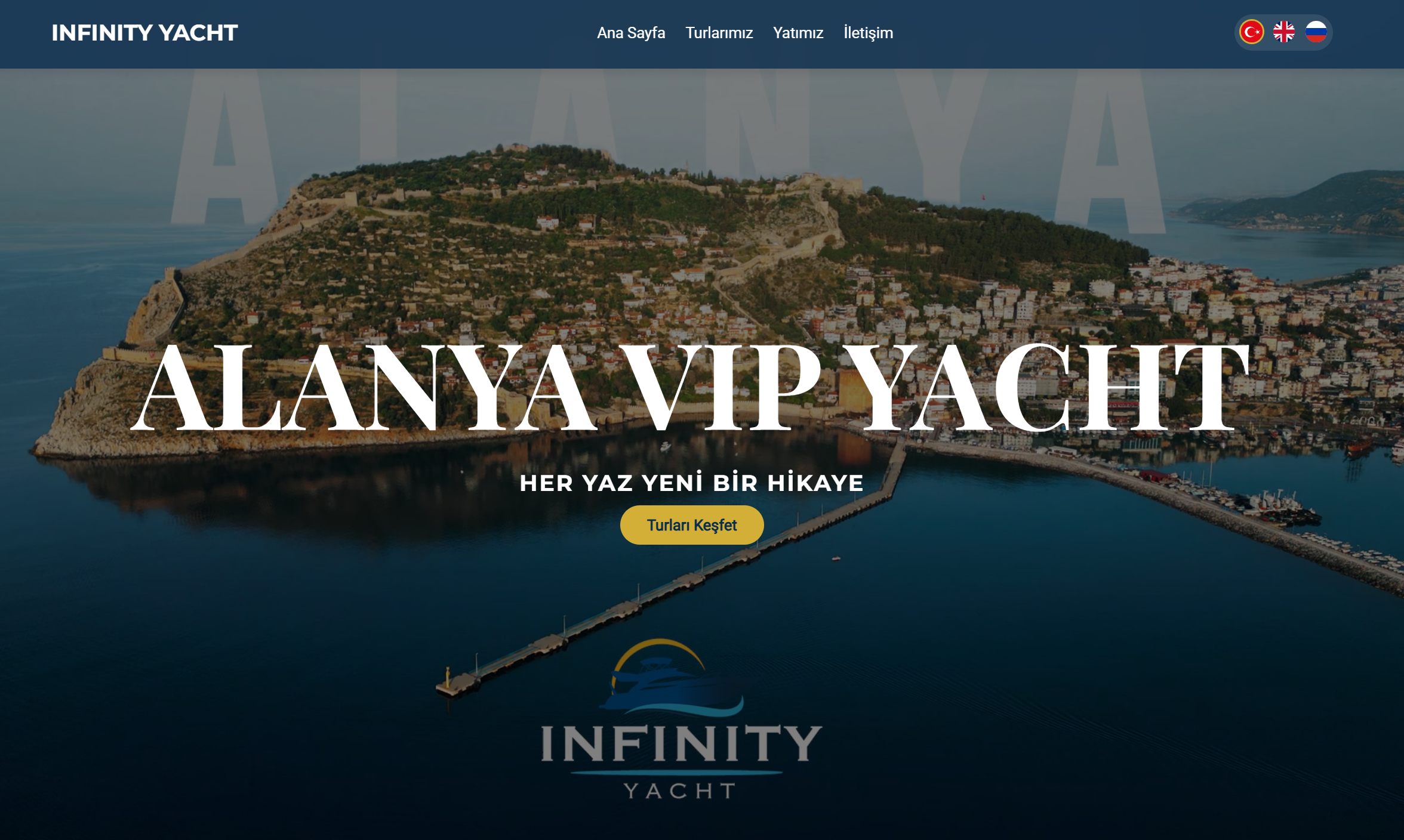 Infinity Yacht Alanya Tur Web Sitesi